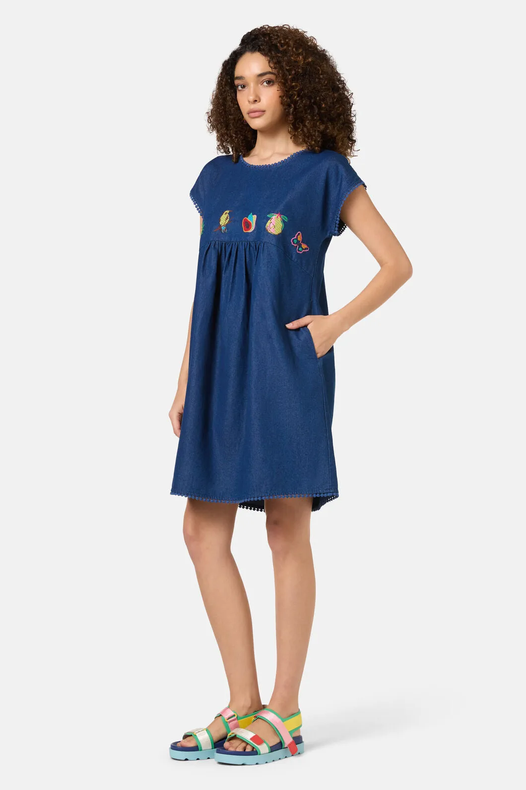 Postcards Chambray Bungalow Dress sold by gorman product image thumbnail 3