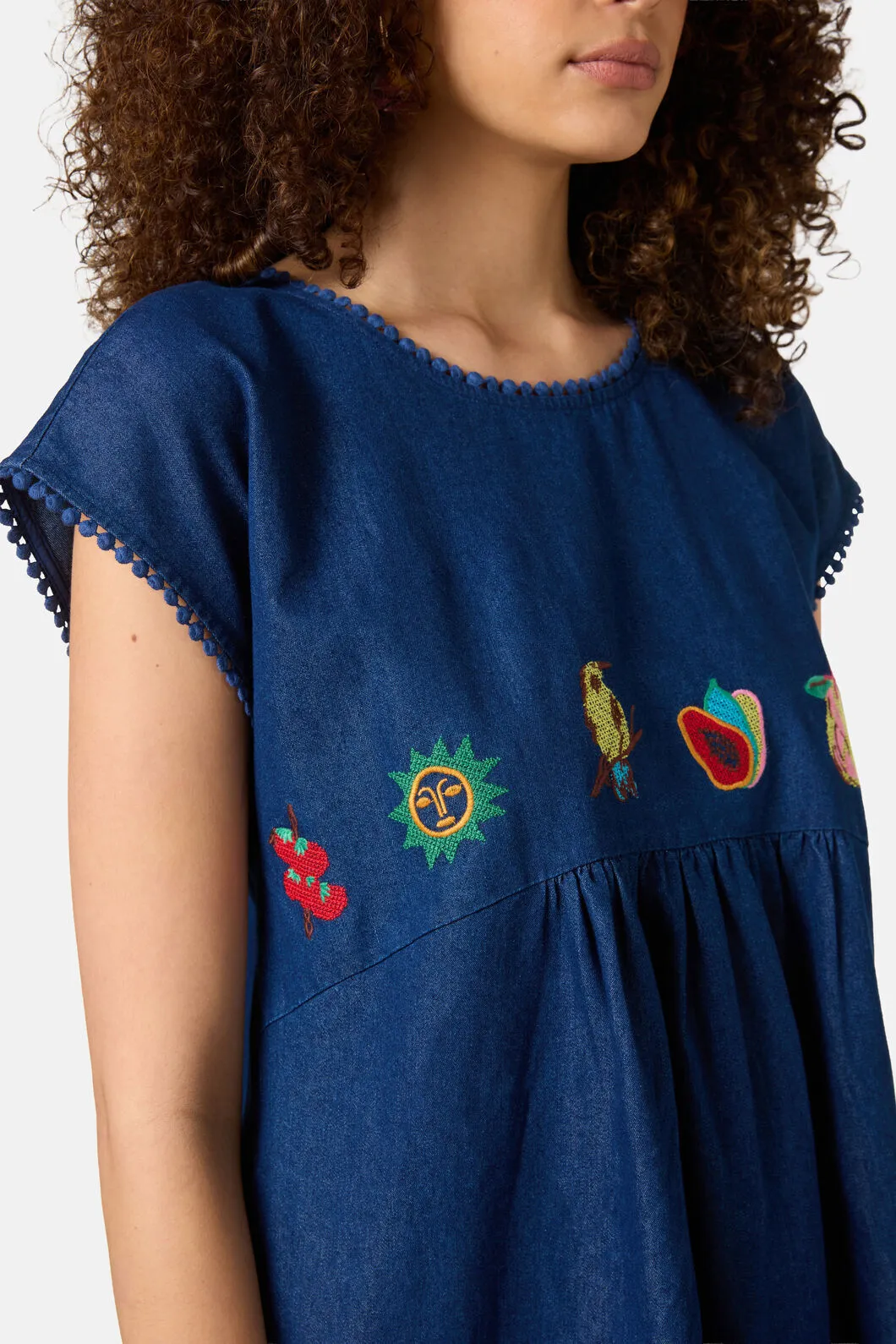 Postcards Chambray Bungalow Dress sold by gorman product image thumbnail 5