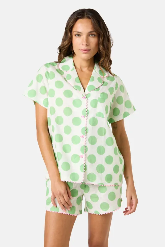 Dot Dot Snooze Pj Shorts Set sold by gorman