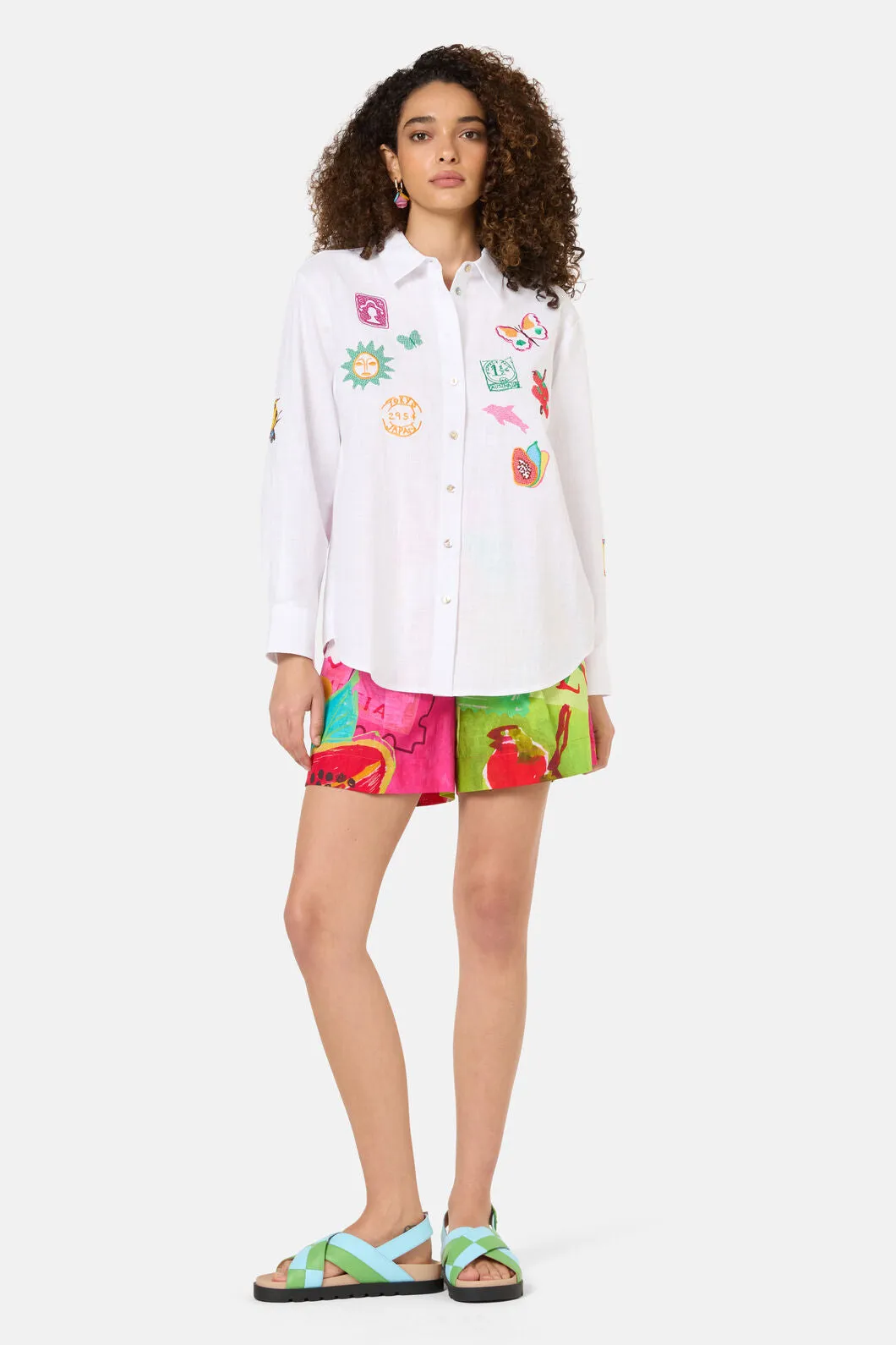 Pen Pals Embroidered Shirt sold by gorman product image thumbnail 2