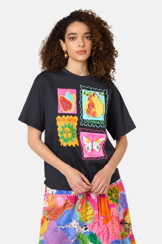 Pen Pals Organic Cotton Oversized Tee sold by gorman