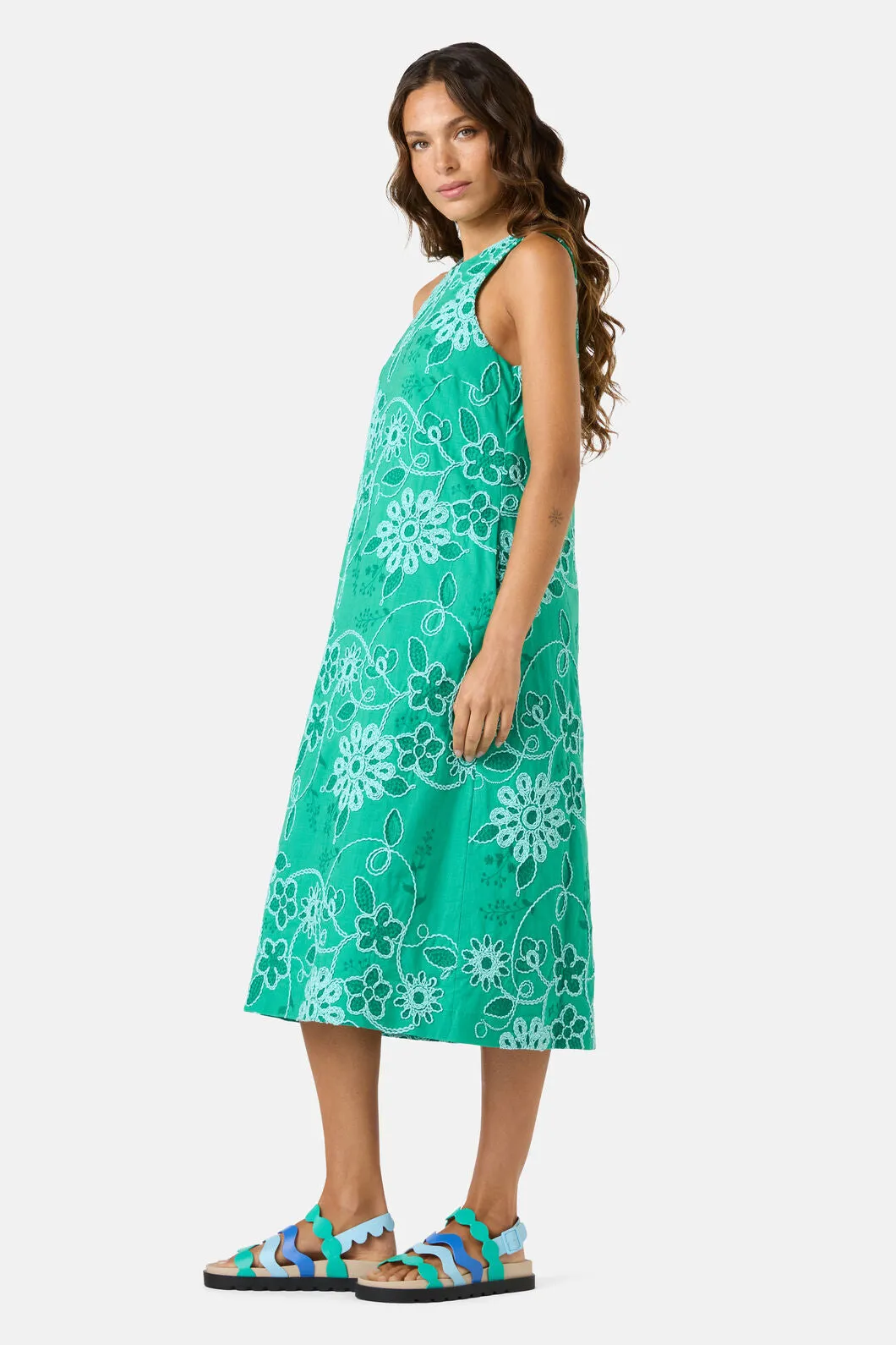 Flower Fizz Embroidered Dress sold by gorman product image thumbnail 2