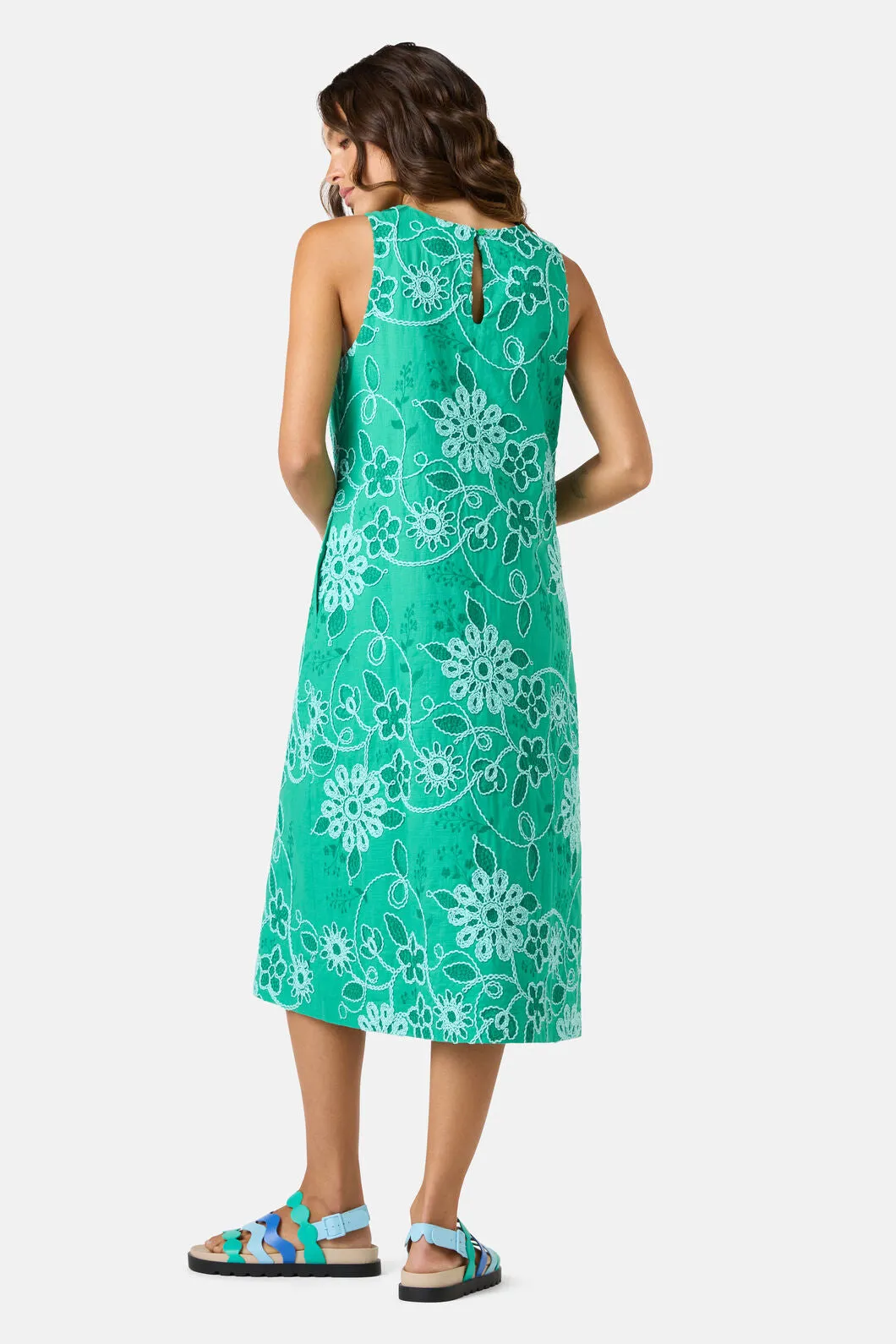 Flower Fizz Embroidered Dress sold by gorman product image thumbnail 3