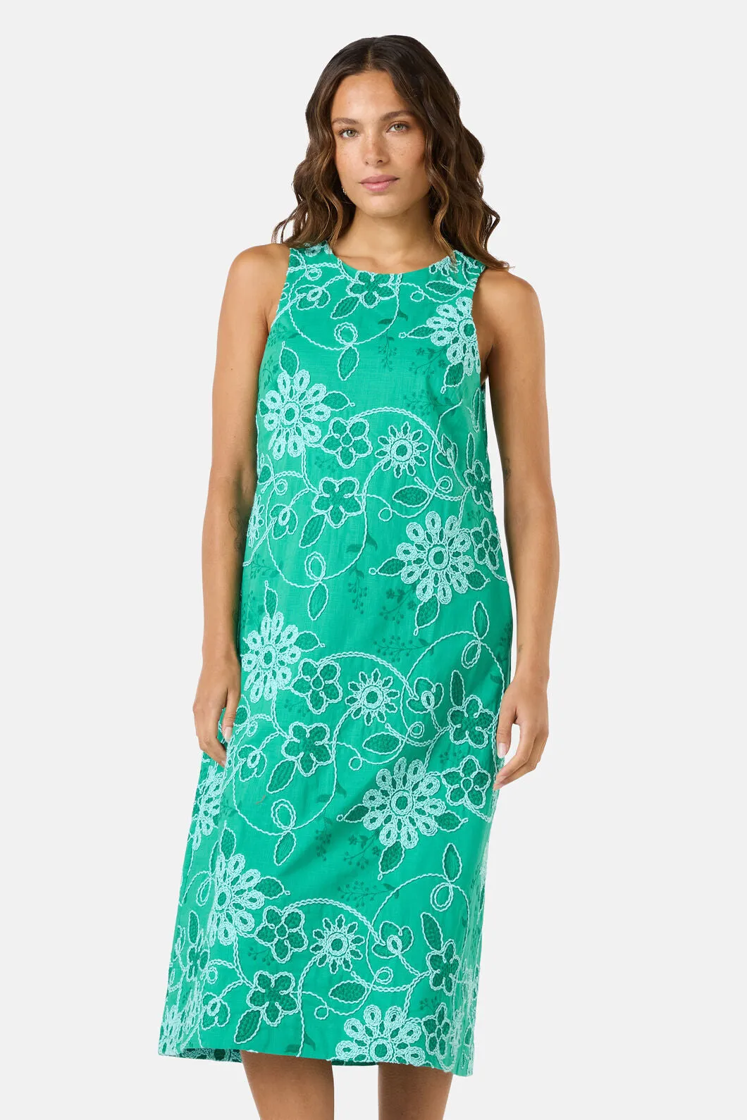 Flower Fizz Embroidered Dress sold by gorman product image thumbnail 4