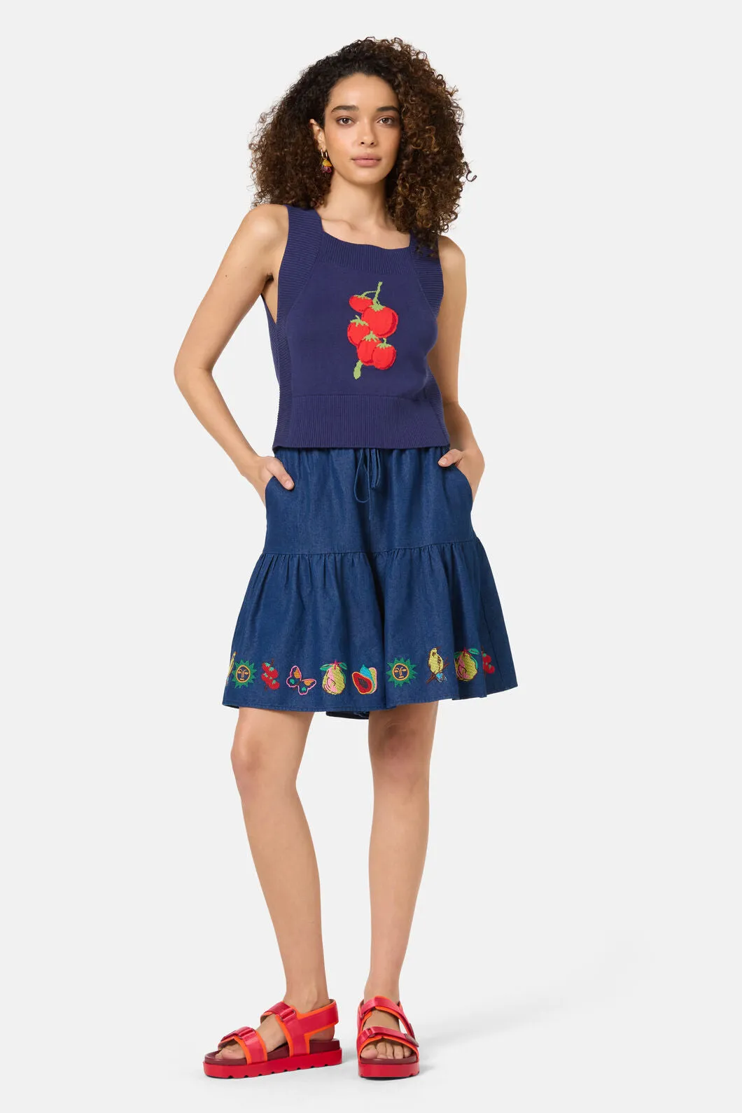 Postcards Organic Knit Tank sold by gorman product image thumbnail 2