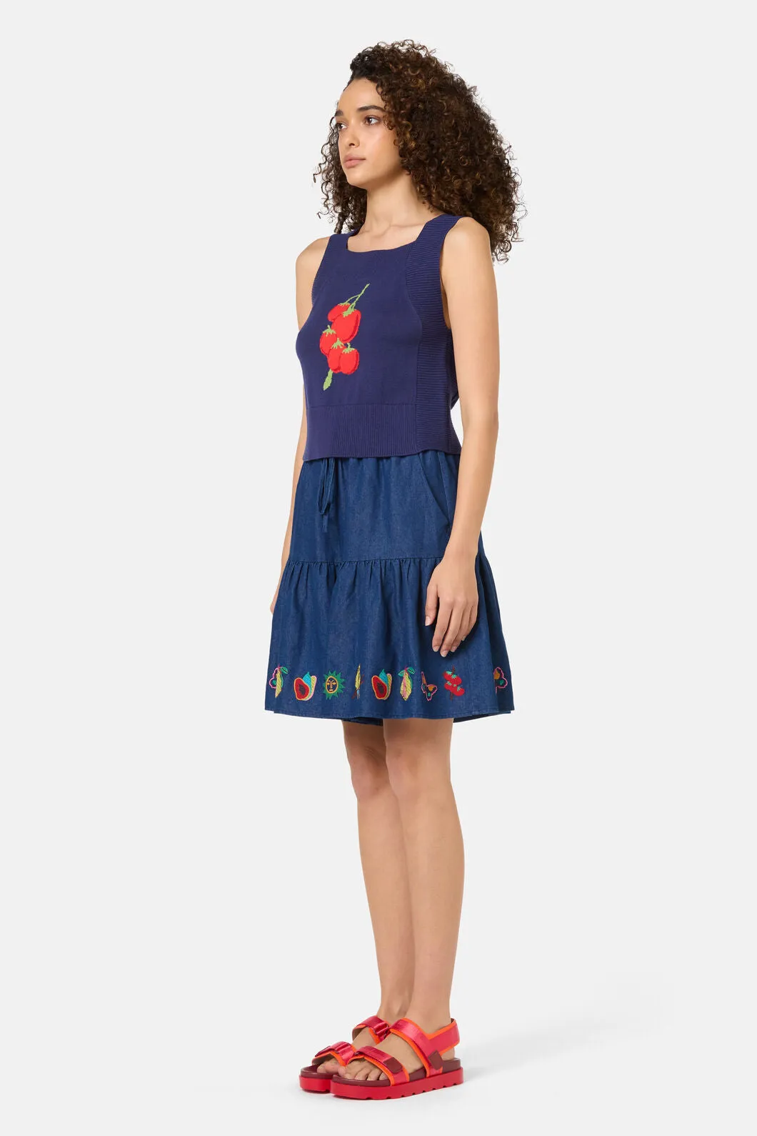 Postcards Organic Knit Tank sold by gorman product image thumbnail 3