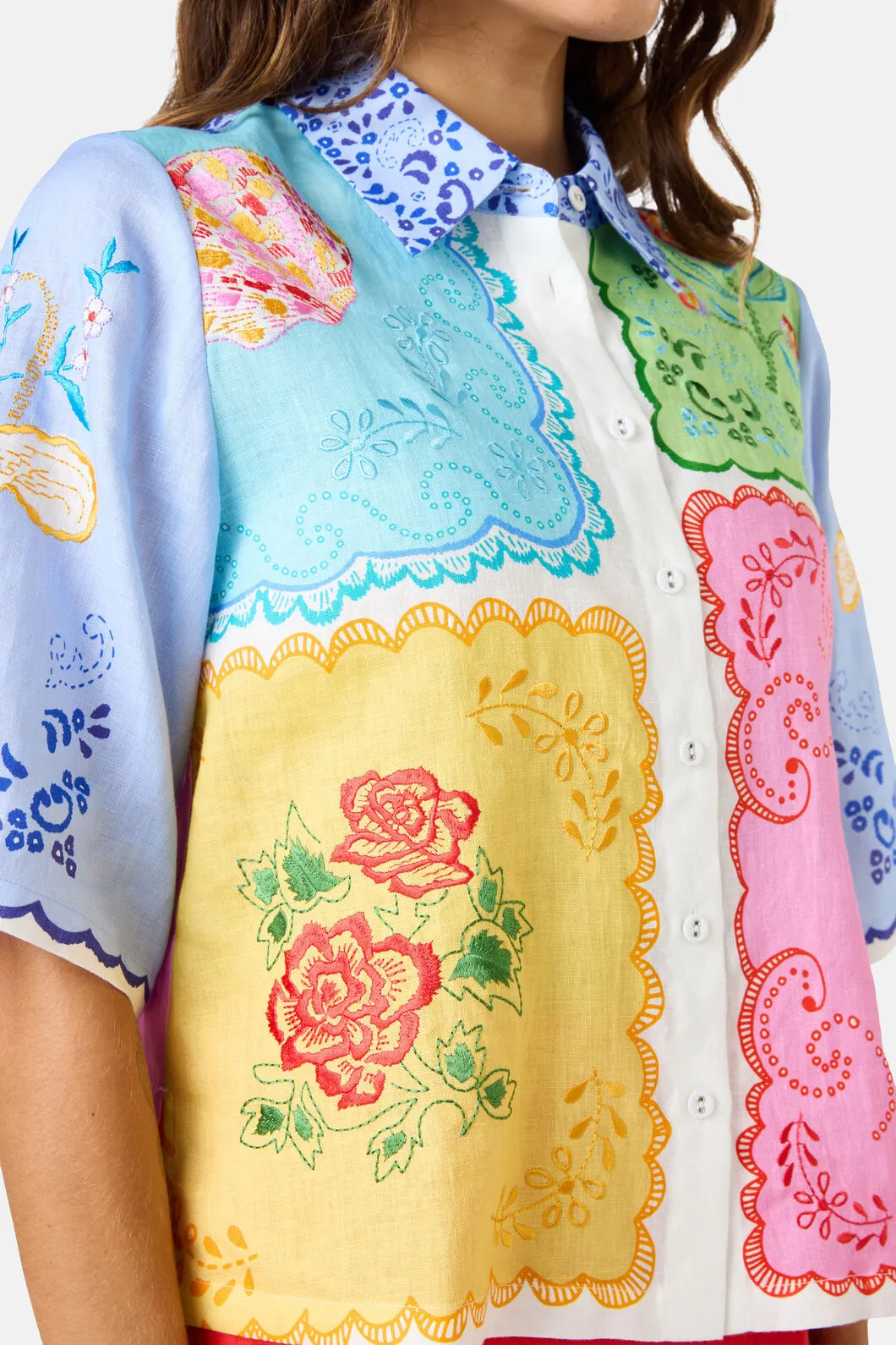 Short Stitch Patch Shirt sold by gorman product image thumbnail 5