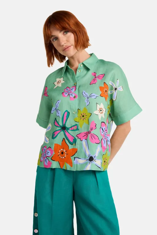 Daisy Chain Print Shirt sold by gorman