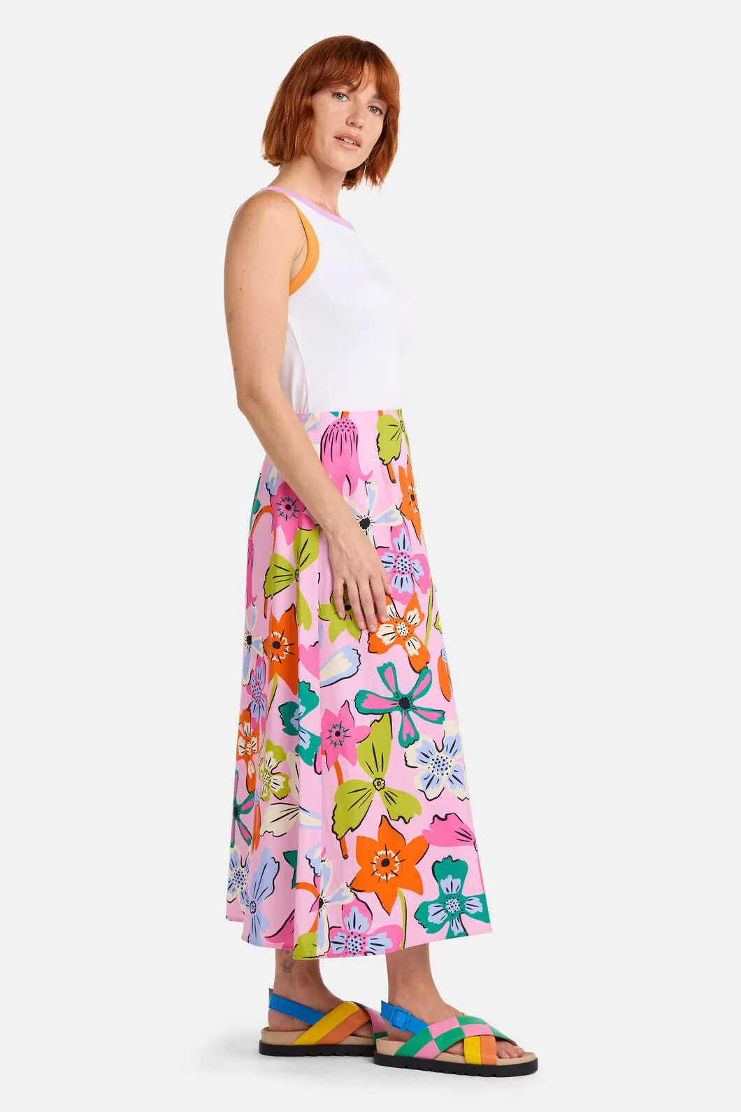 Smell The Flowers Midi Skirt sold by gorman product image thumbnail 2