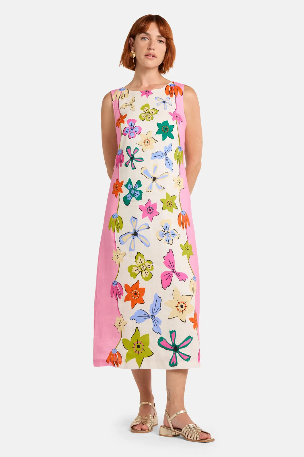 Daisy Chain Print Long Dress sold by gorman