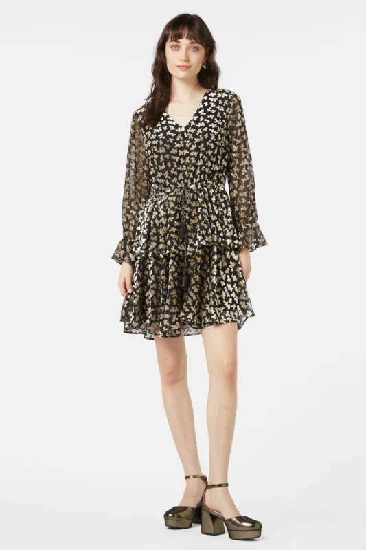 Champaign Bubbles Devore Dress sold by gorman