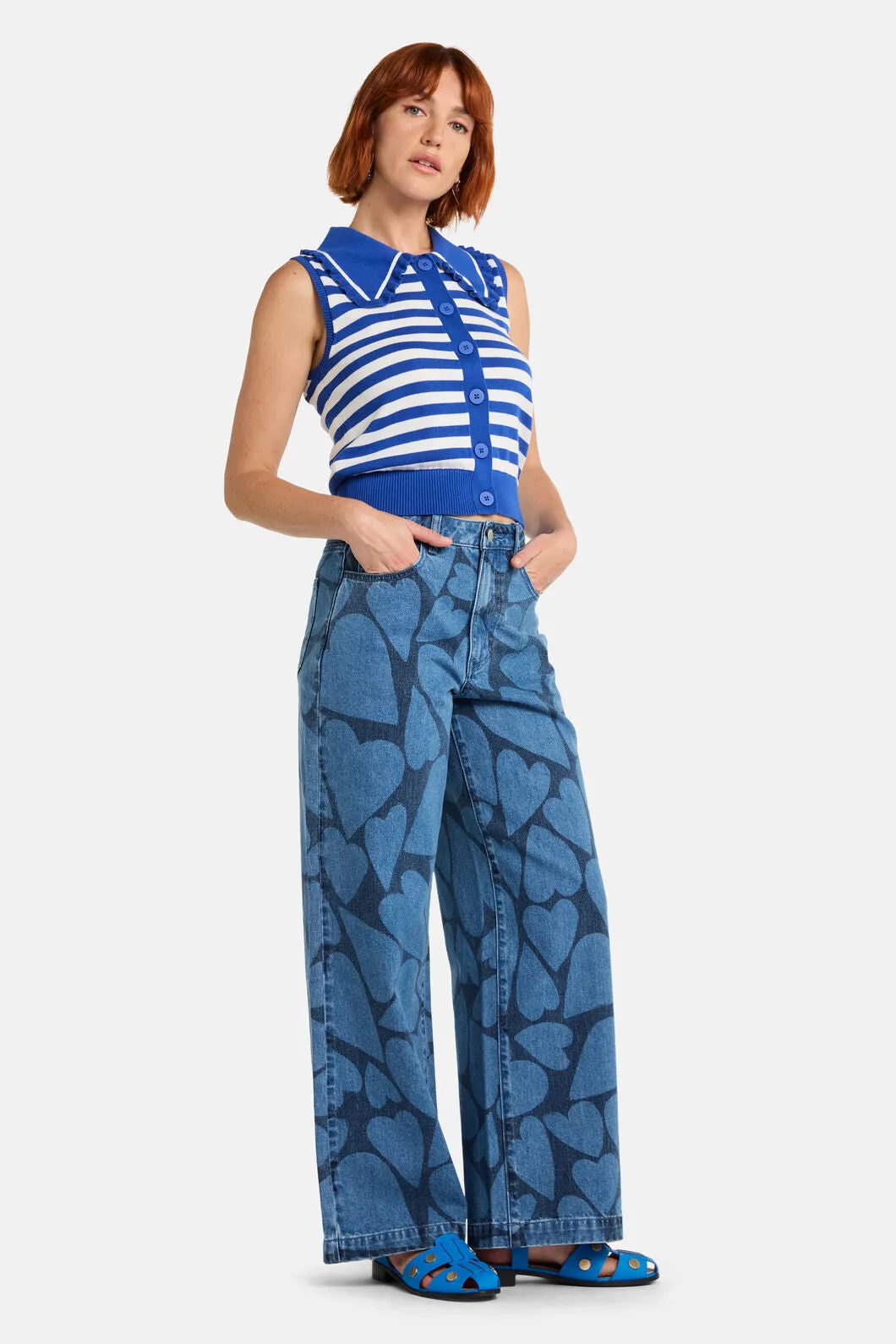 Sailor Collar Knit Top sold by gorman product image thumbnail 3