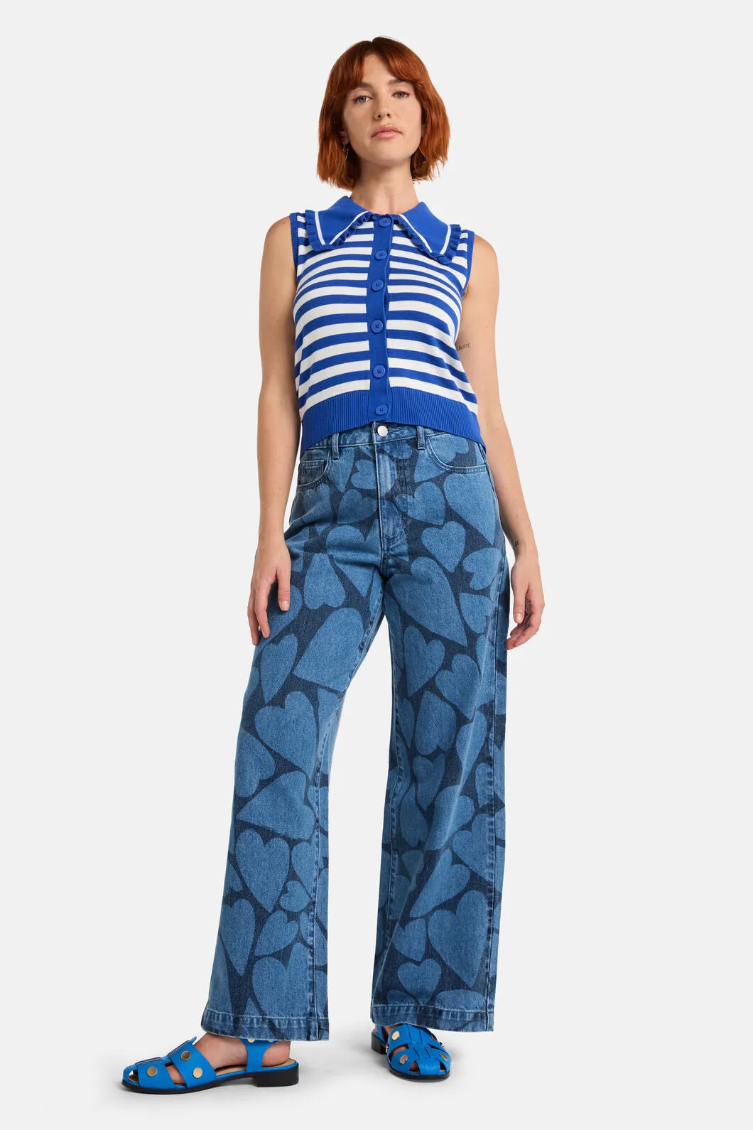 Sailor Collar Knit Top sold by gorman product image thumbnail 2