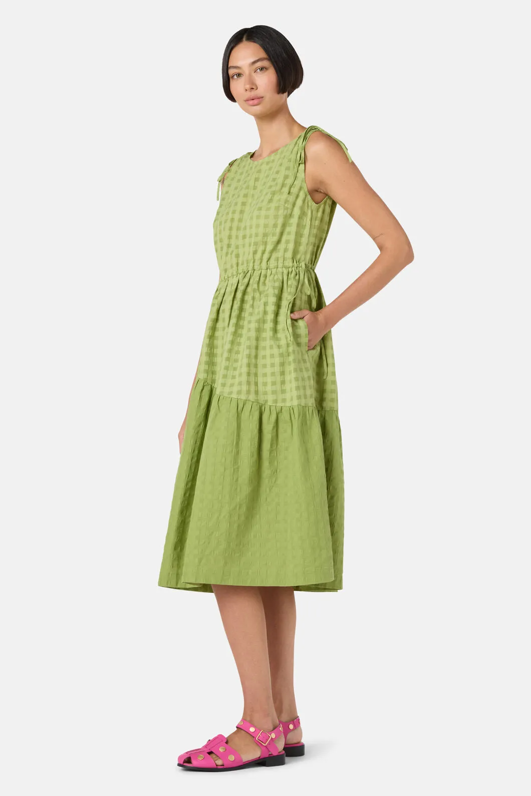 Ready Check Tiered Dress sold by gorman product image thumbnail 3