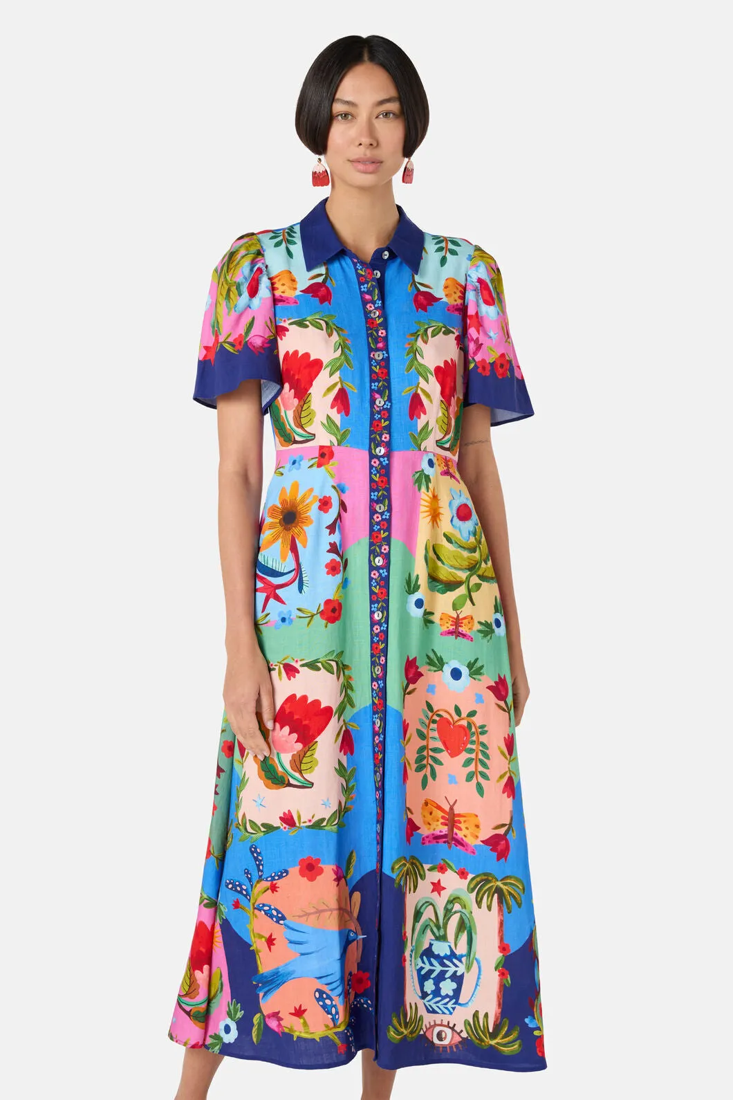 Little Things Placement Shirt Dress sold by gorman product image thumbnail 4