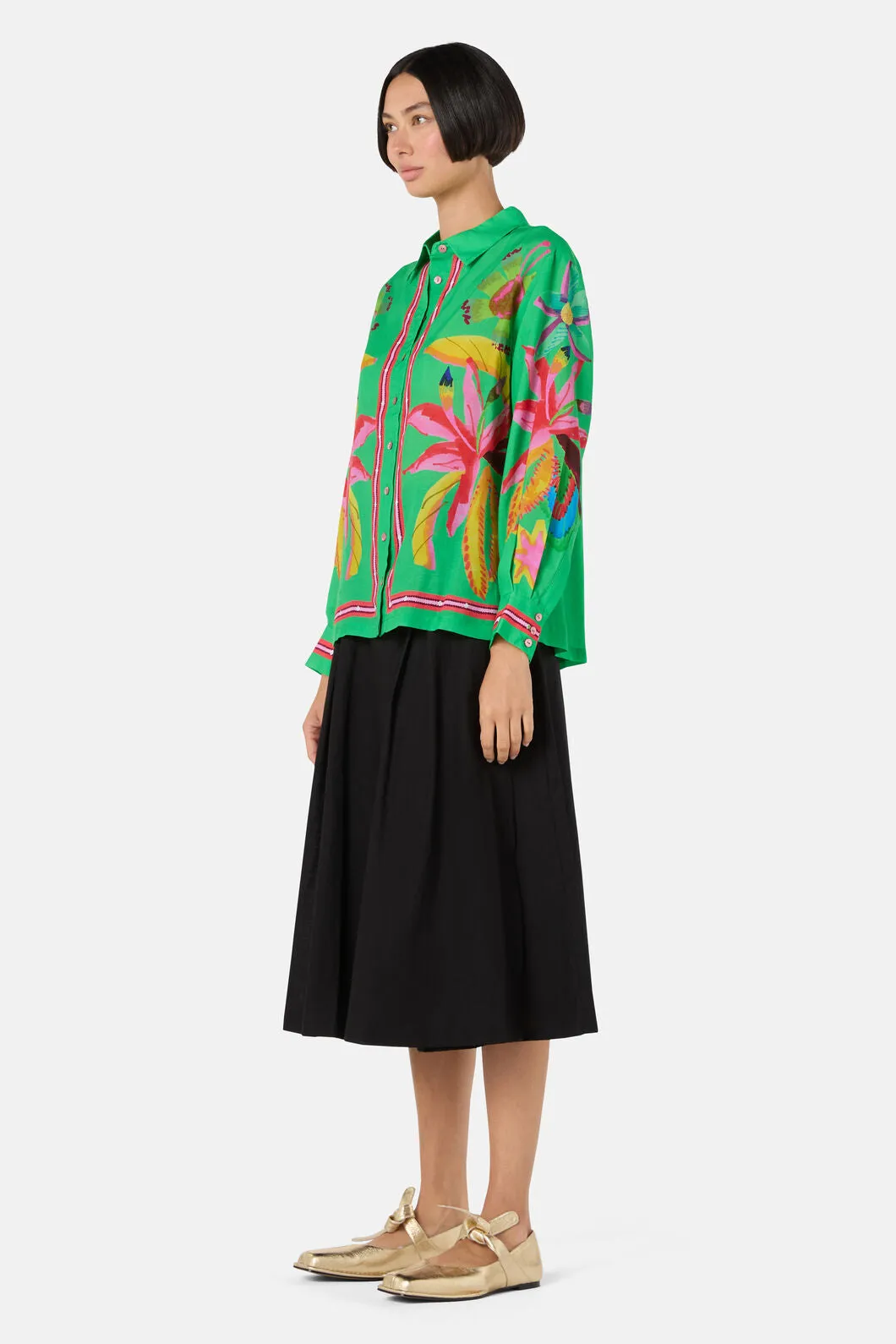 Papaya Palm Shirt sold by gorman product image thumbnail 3