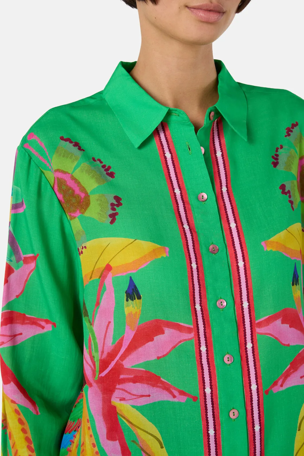 Papaya Palm Shirt sold by gorman product image thumbnail 5