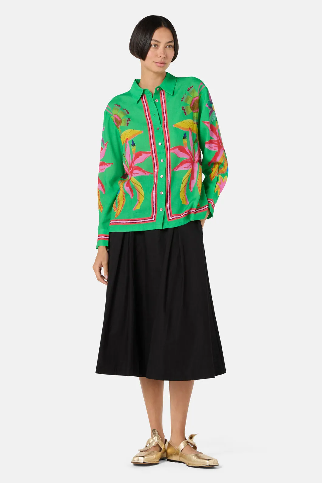 Papaya Palm Shirt sold by gorman product image thumbnail 2