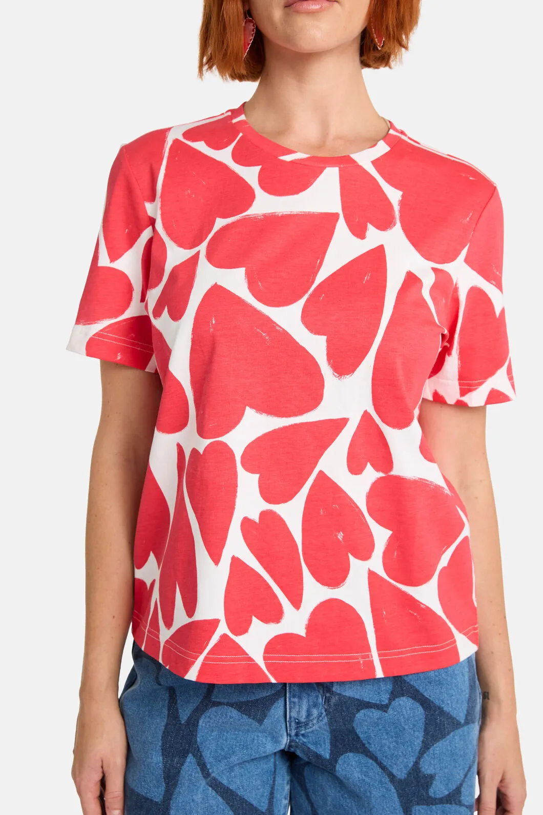 Heartbeat Print Classic Tee sold by gorman product image thumbnail 5