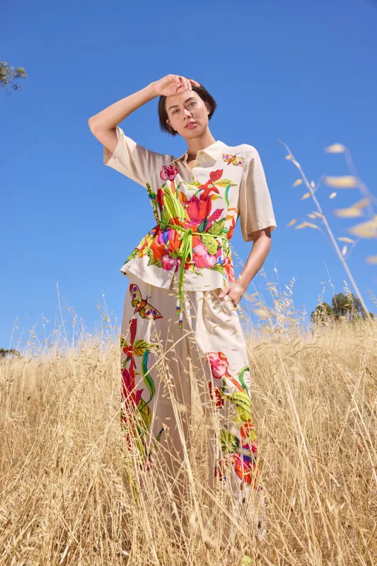 Elara Print Shirt made by gorman