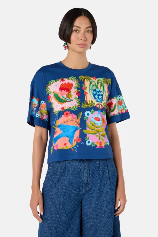 Little Things Print Relaxed Tee sold by gorman