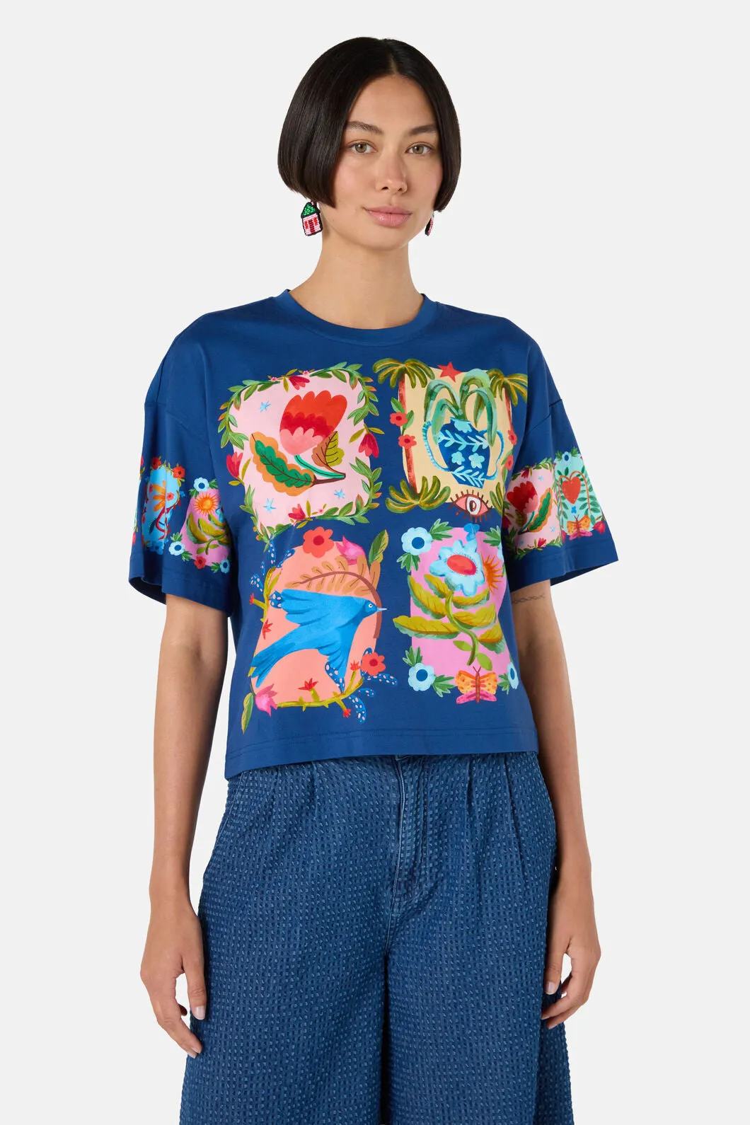 Little Things Print Relaxed Tee sold by gorman