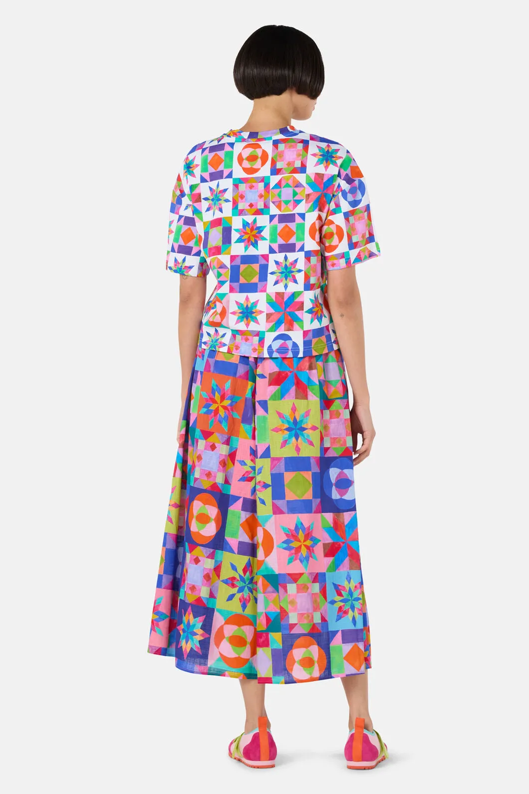 Pinwheel Cotton Relaxed Tee sold by gorman product image thumbnail 4