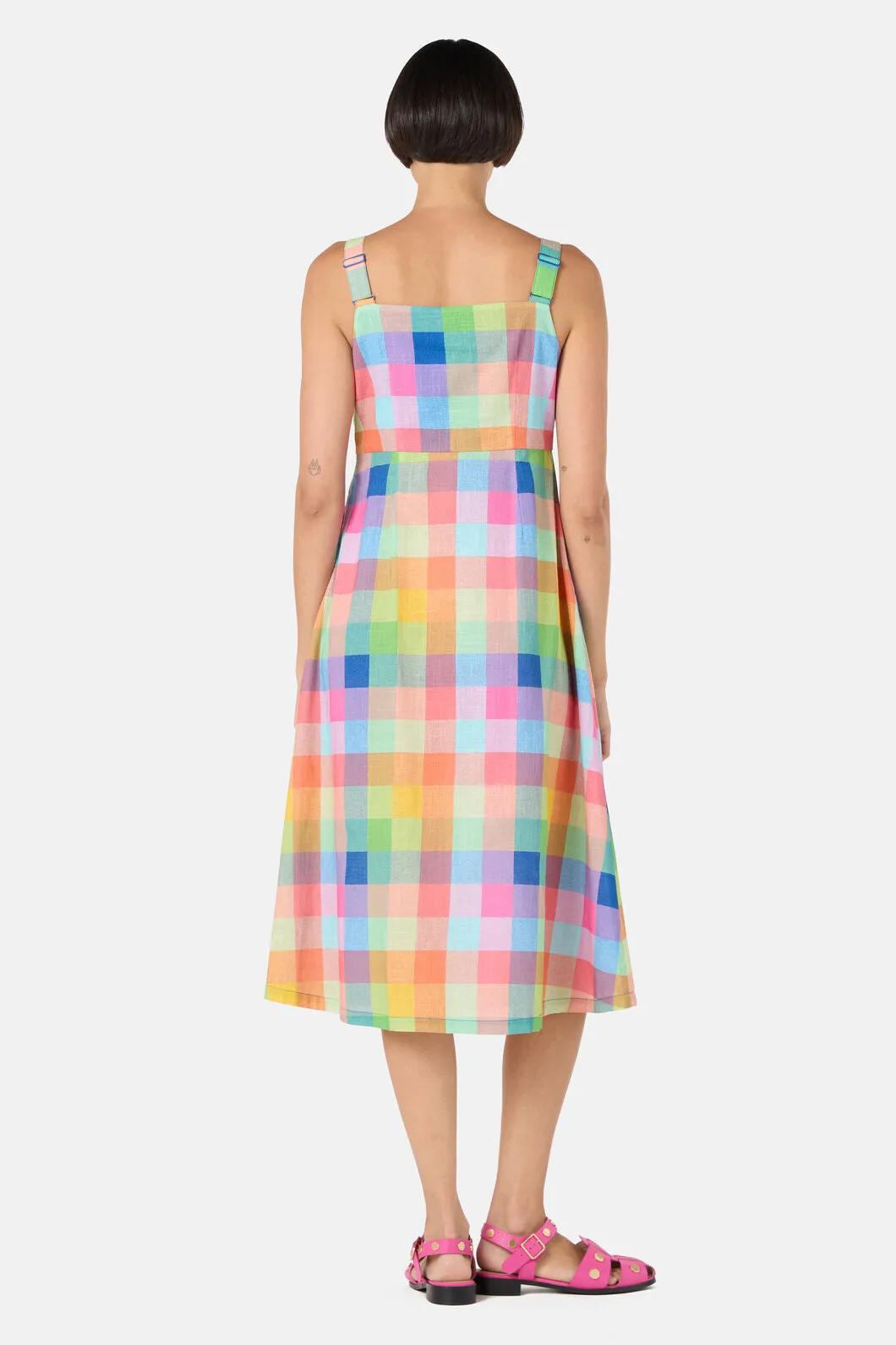 Little Checks Midi Dress sold by gorman product image thumbnail 3