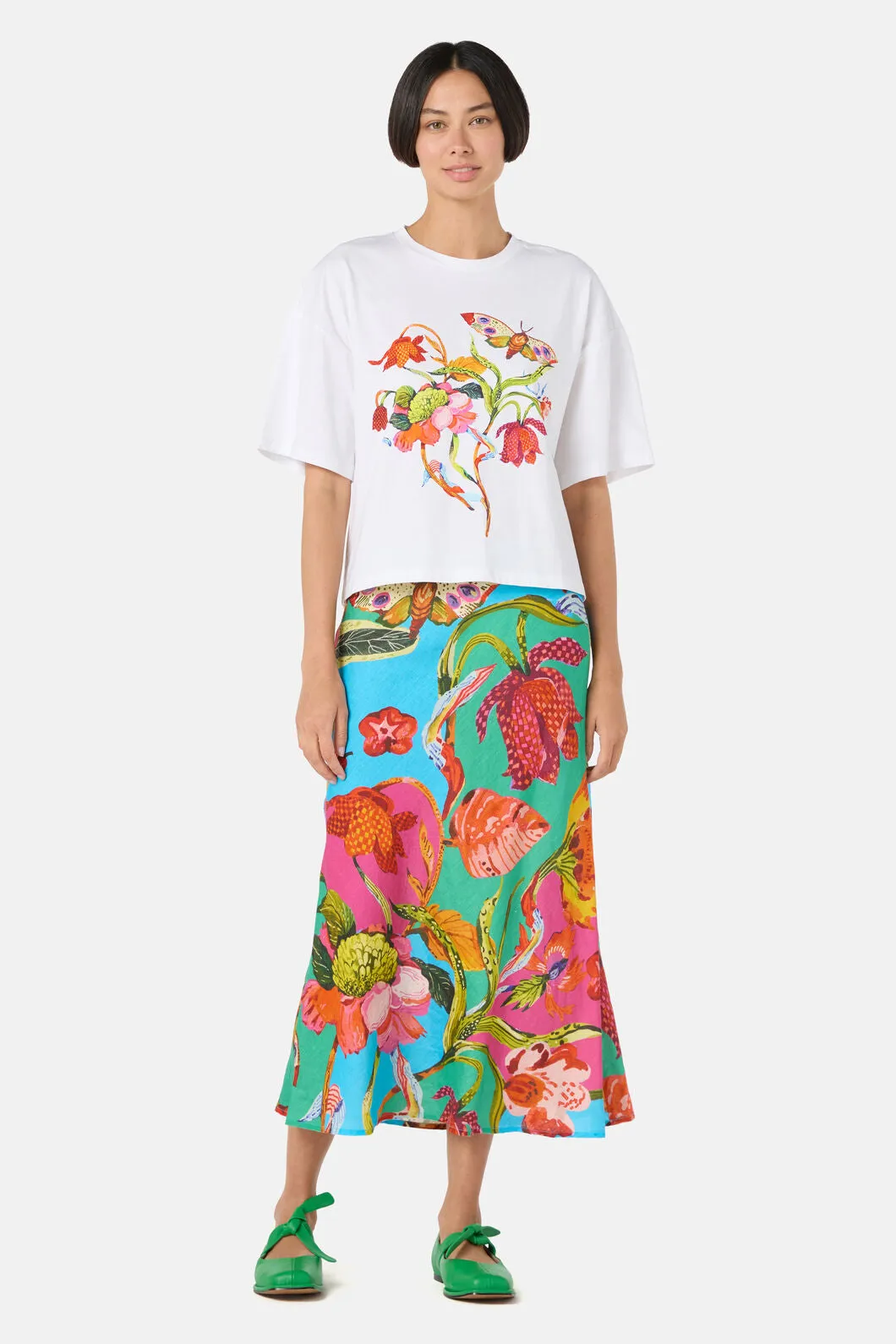Elara Placement Relaxed Tee sold by gorman product image thumbnail 2
