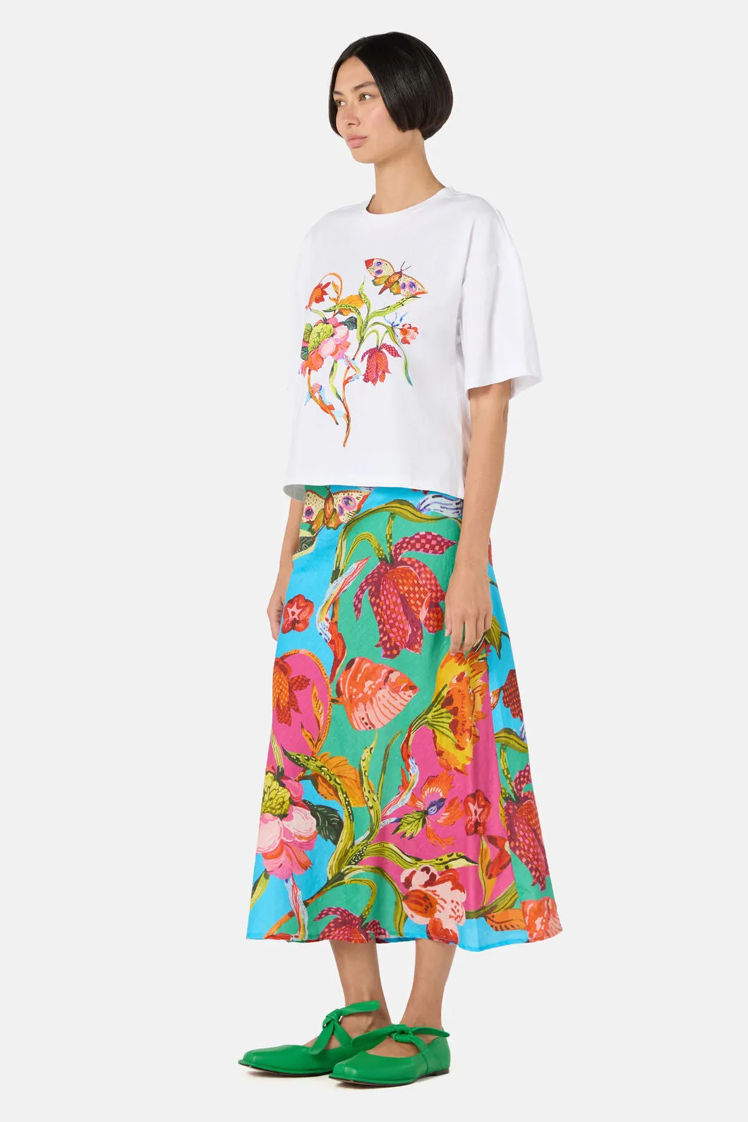 Elara Placement Relaxed Tee sold by gorman product image thumbnail 3
