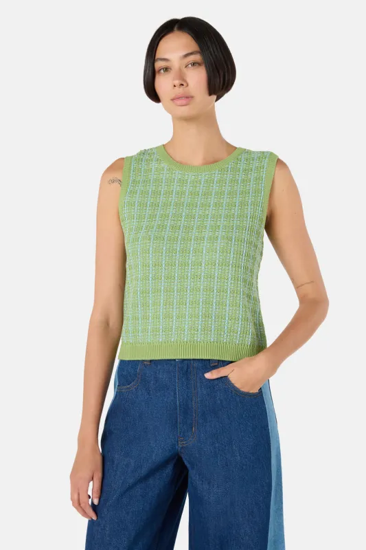 At The Garden Knit Tank sold by gorman