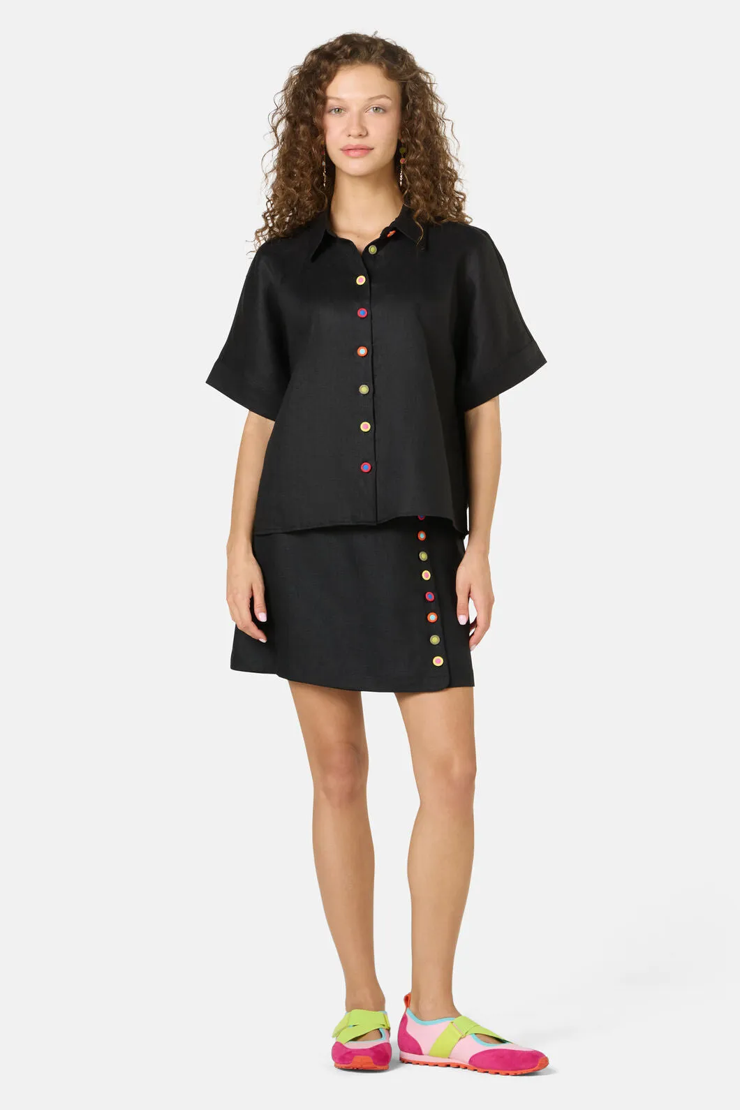 Benne Button Plain Shirt sold by gorman product image thumbnail 2