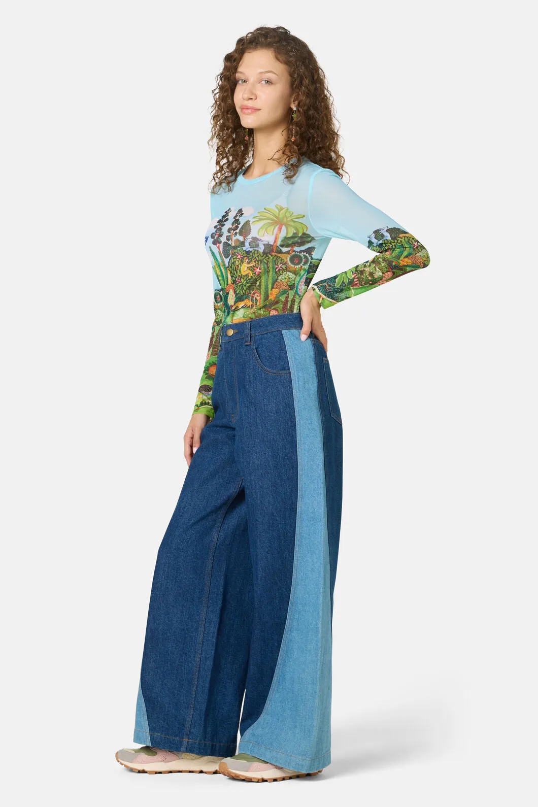 Royal Garden Mesh Top sold by gorman product image thumbnail 4