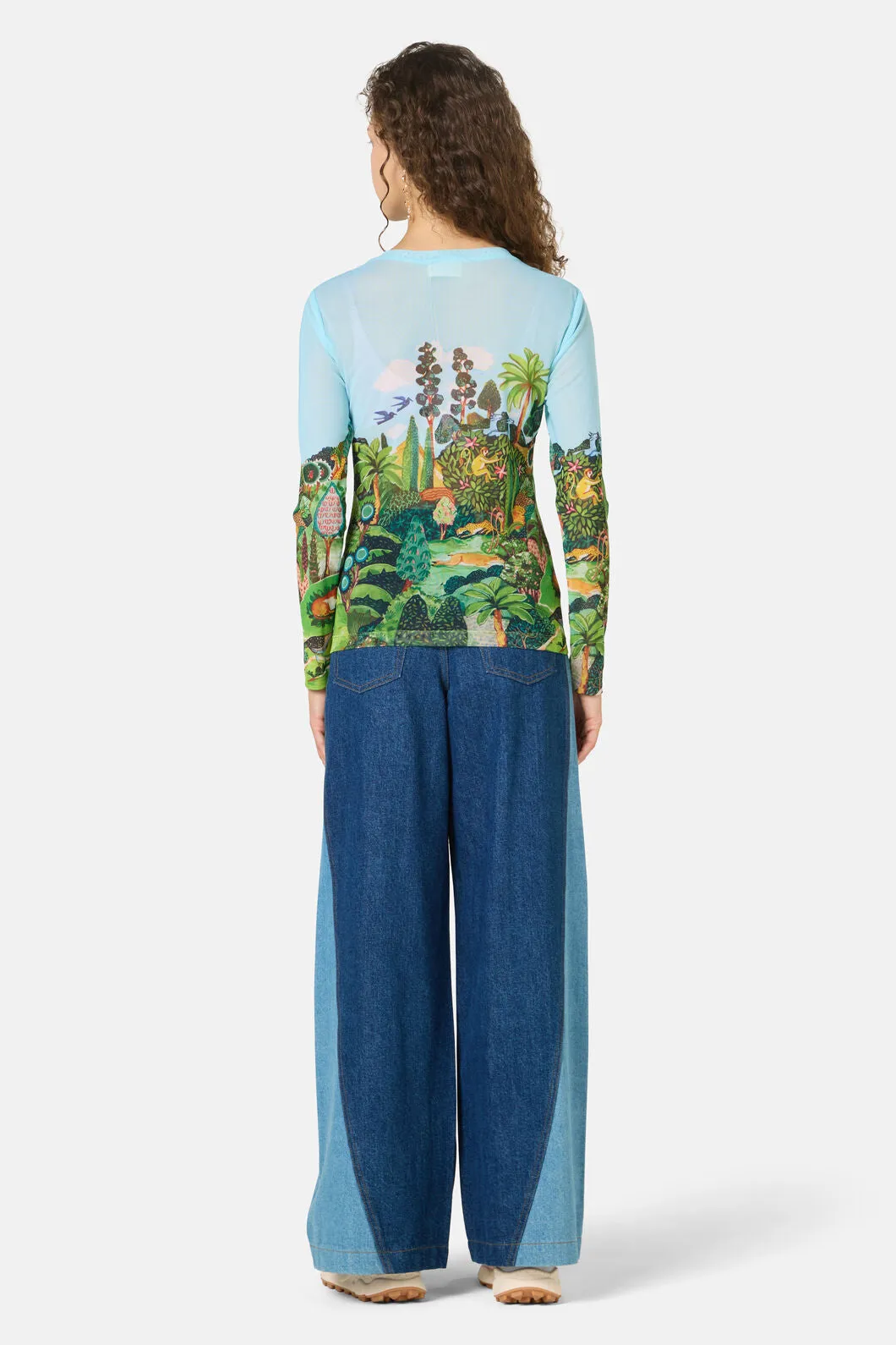 Royal Garden Mesh Top sold by gorman product image thumbnail 5