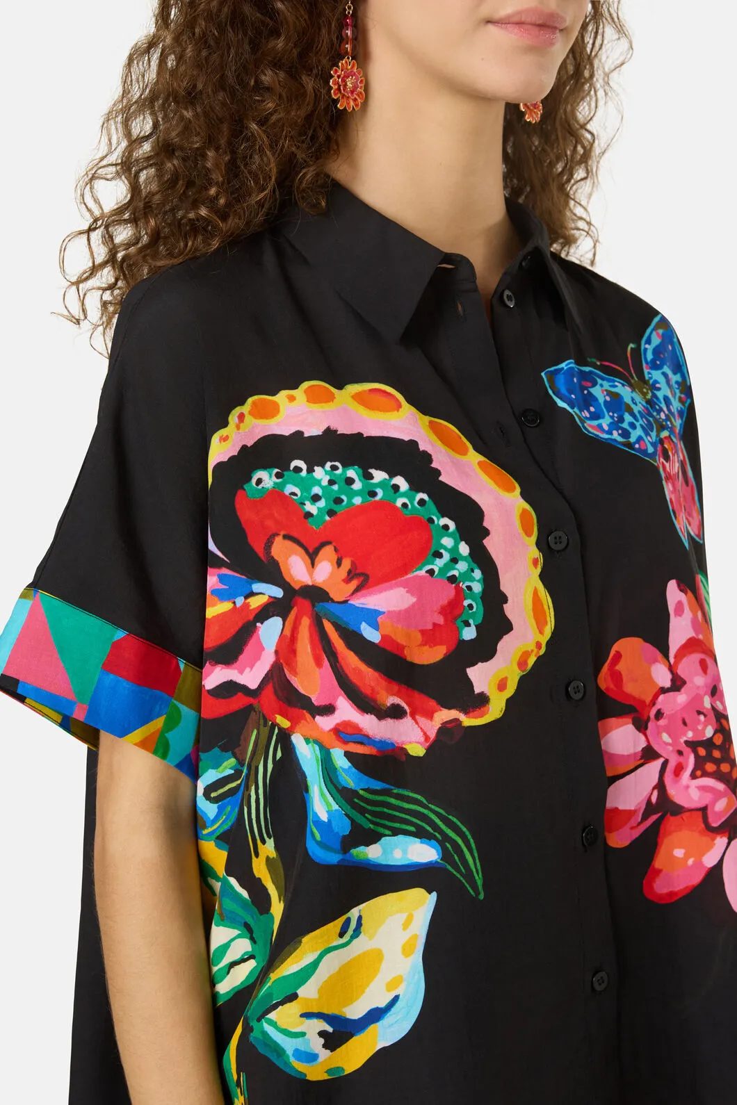 Floral Symphony Scarf Shirt sold by gorman product image thumbnail 5