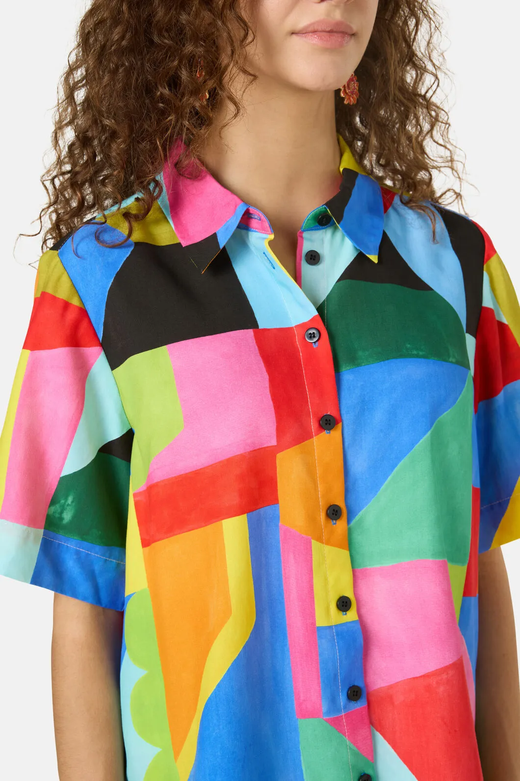Abstract Symphony Oversized Shirt sold by gorman product image thumbnail 5