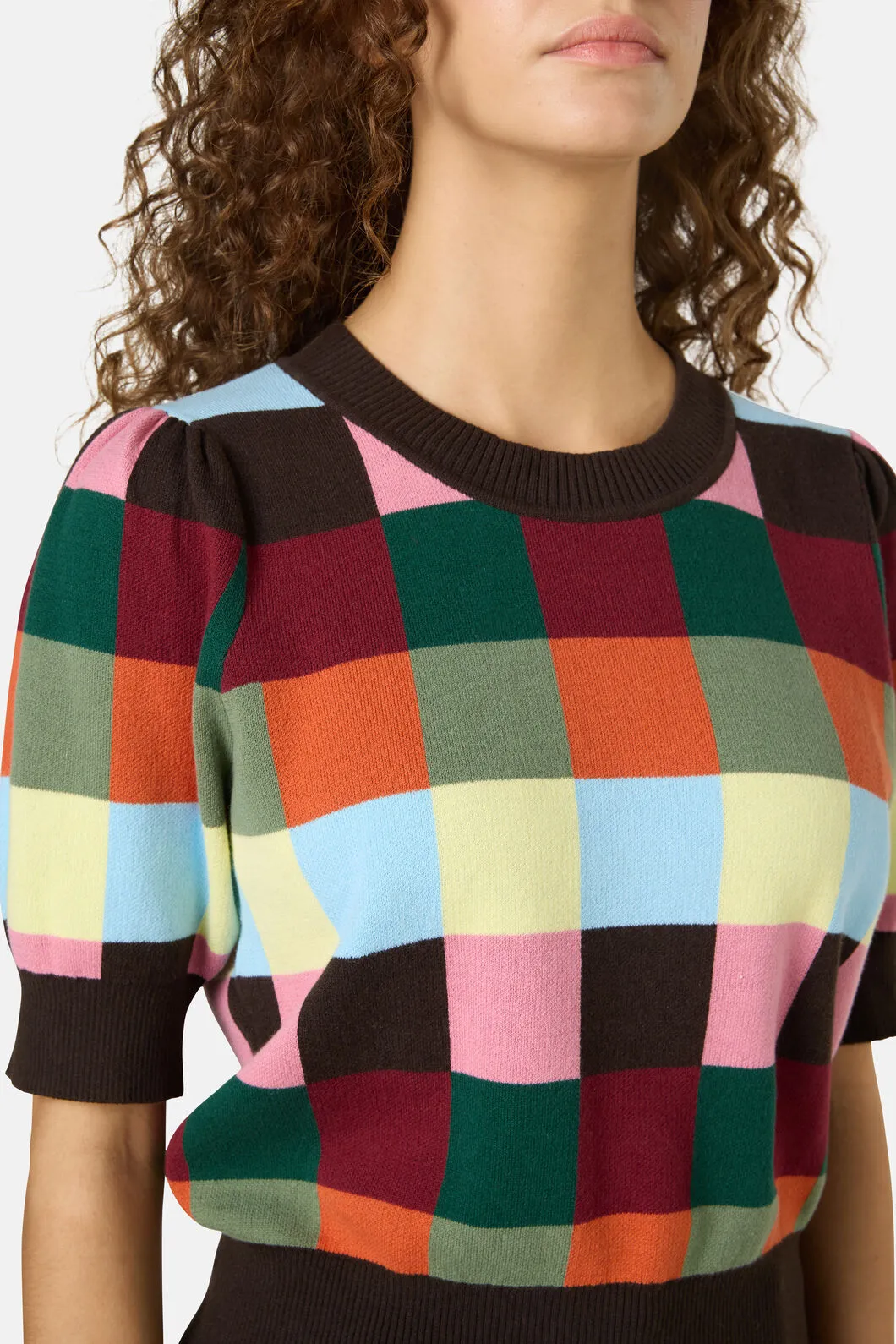 Camp Check Cotton Knit Top sold by gorman product image thumbnail 5