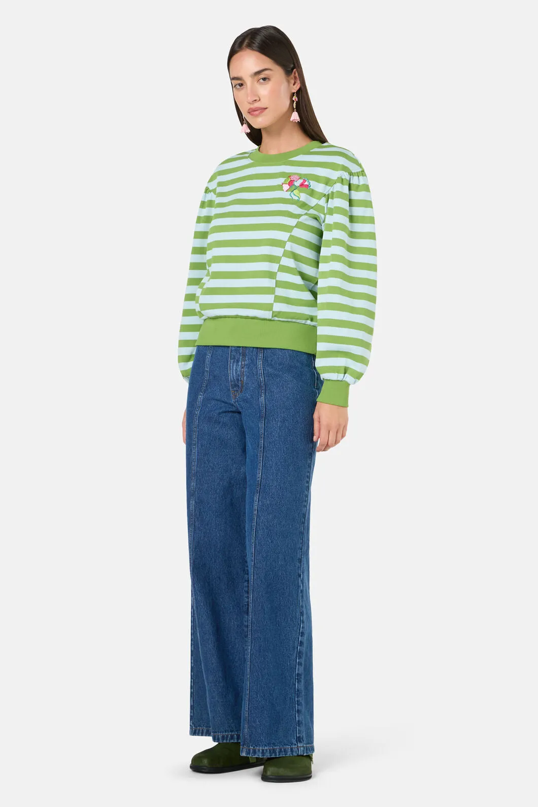 Paisley Stripe Sweater sold by gorman product image thumbnail 3