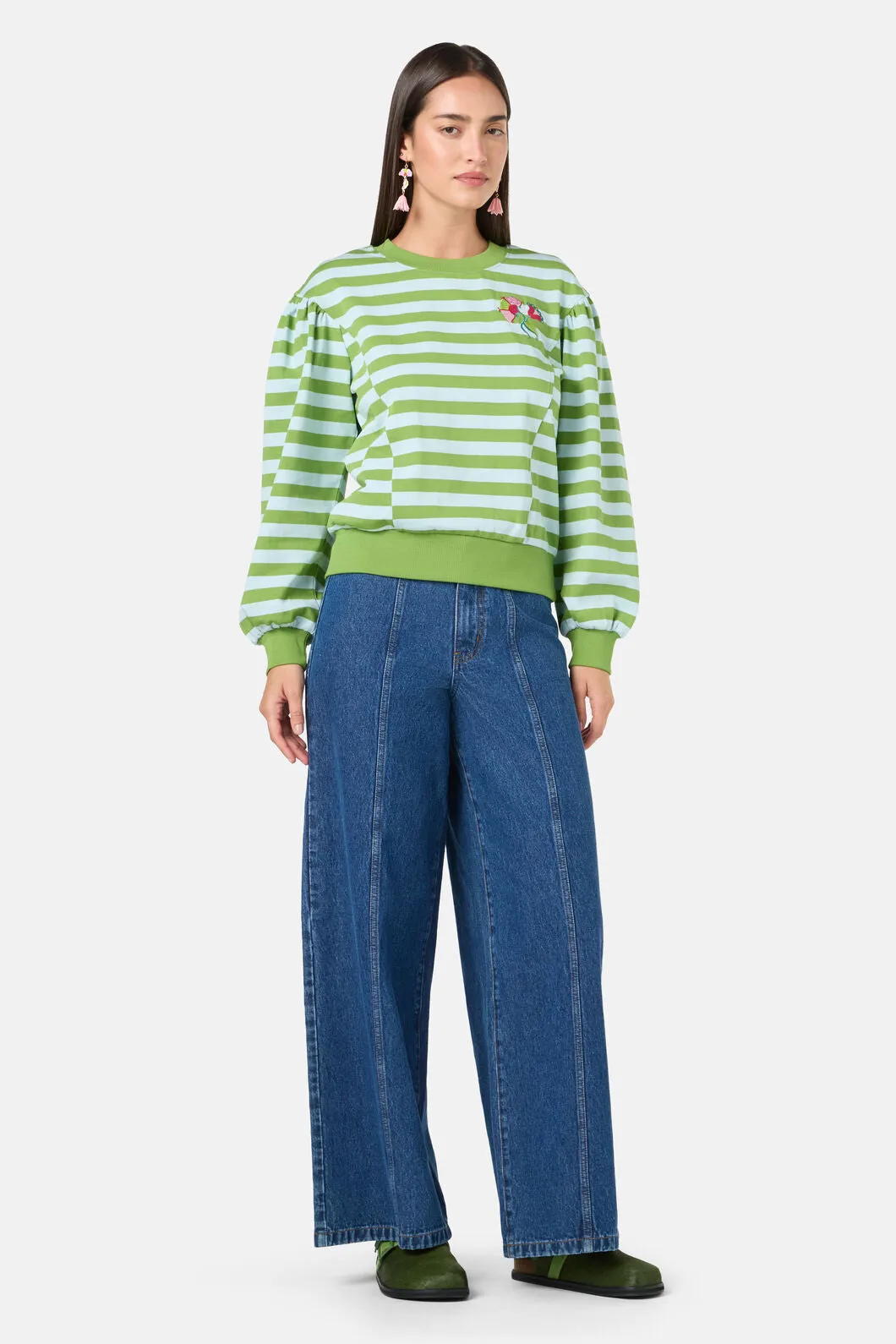 Paisley Stripe Sweater sold by gorman product image thumbnail 2