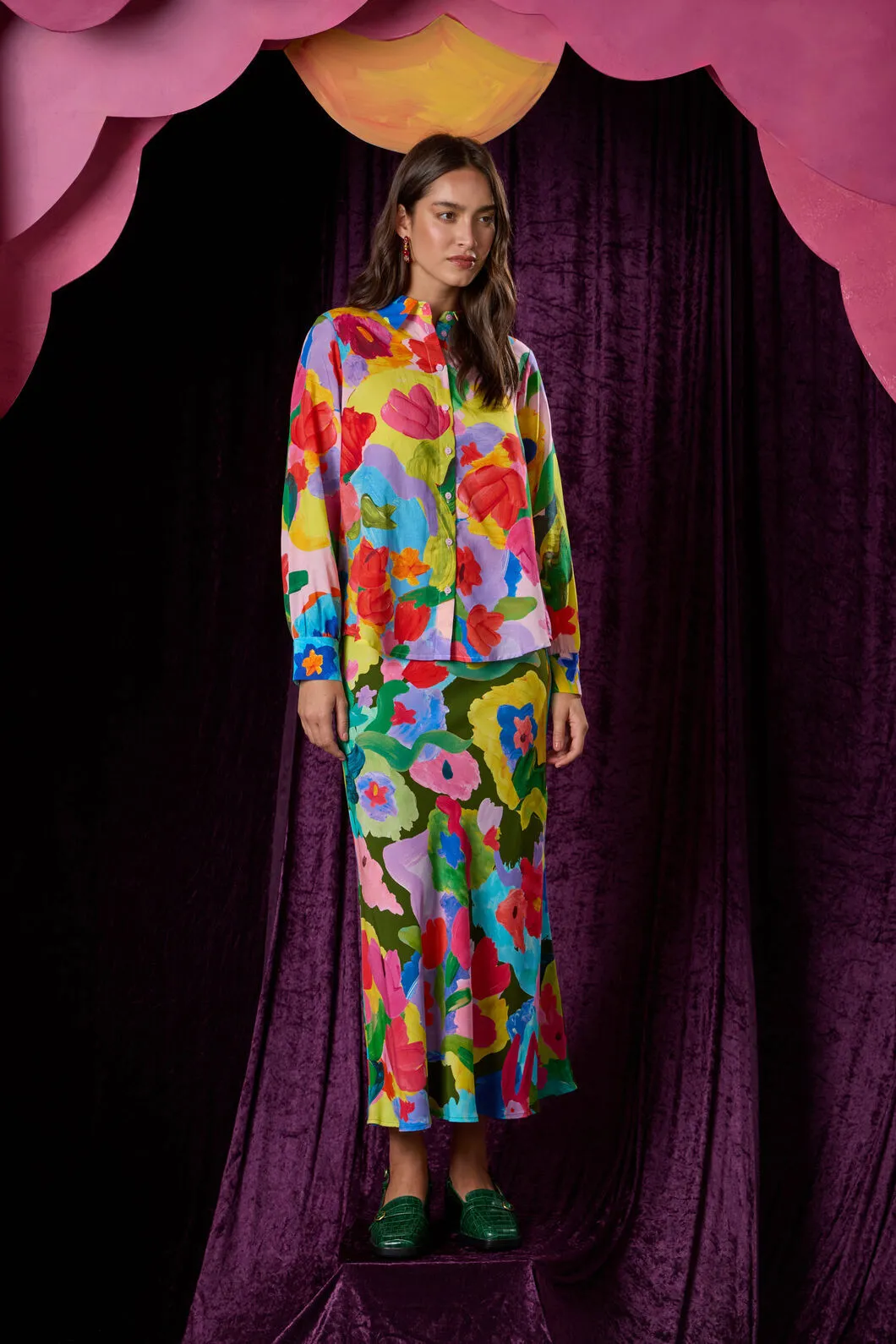 Expressionist Print Shirt sold by gorman