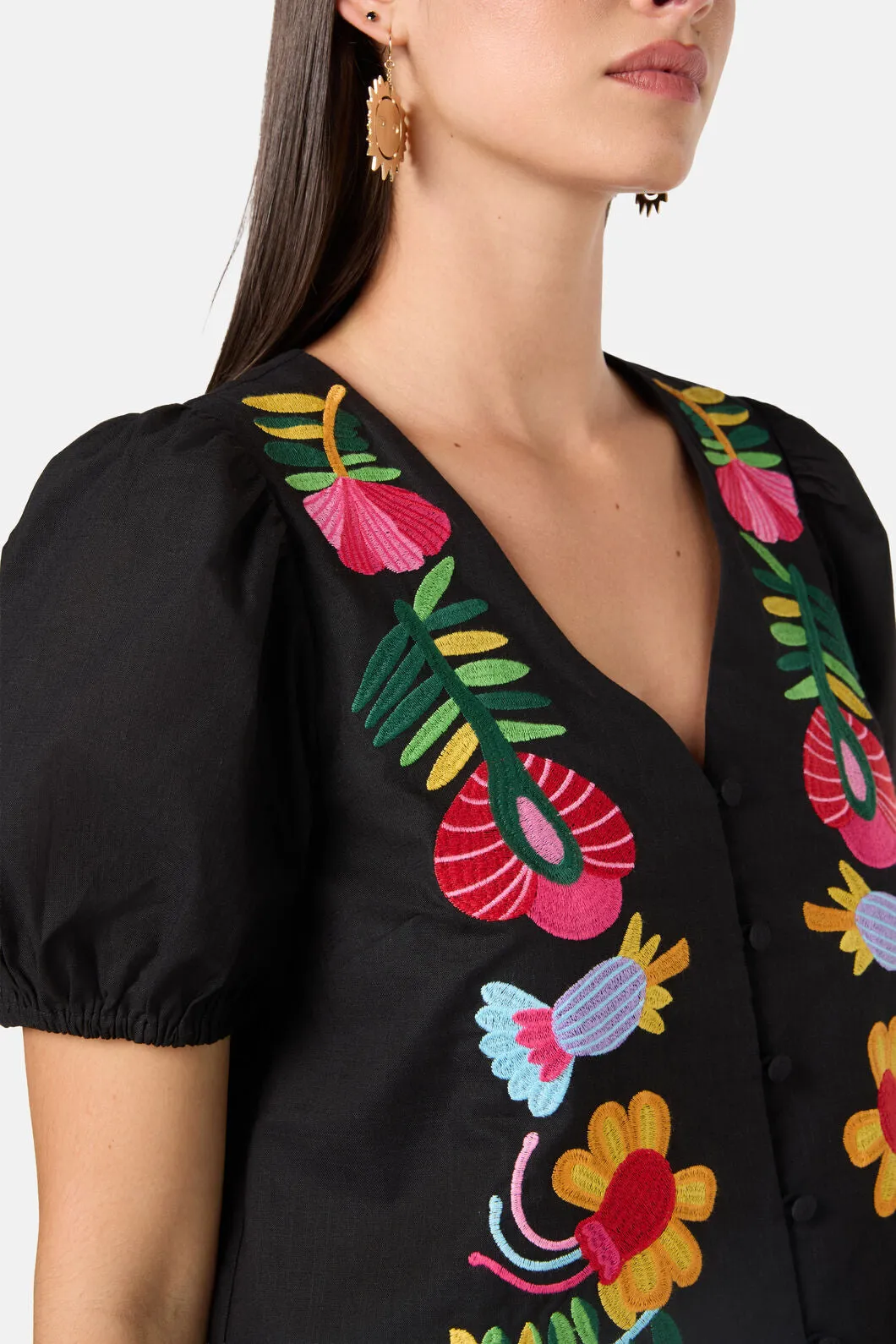 Whimsical Embroidered Top sold by gorman product image thumbnail 5