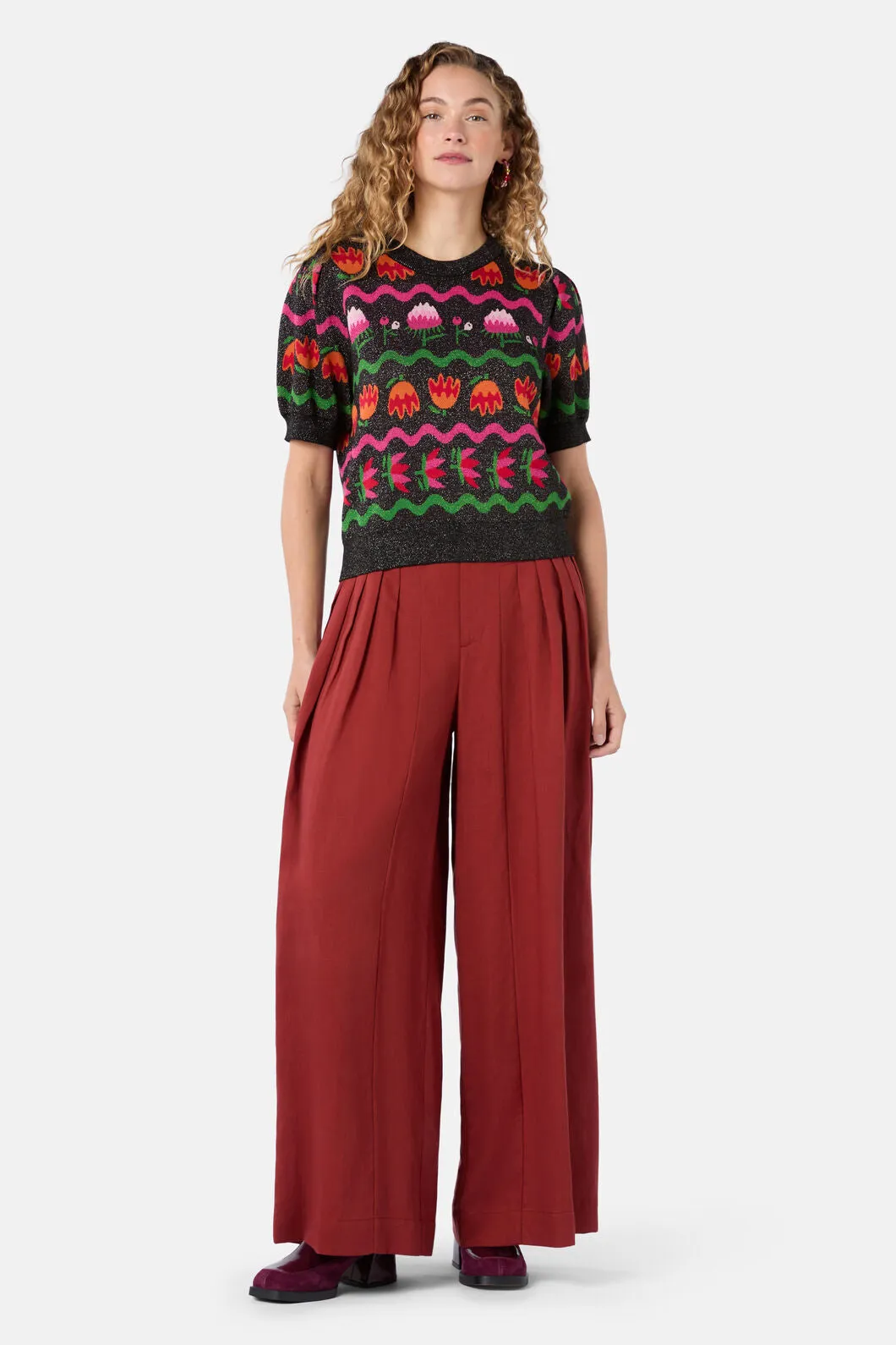 Pretty Protea Knit Top sold by gorman product image thumbnail 2