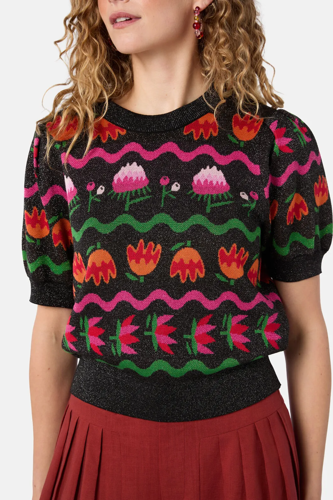Pretty Protea Knit Top sold by gorman product image thumbnail 5
