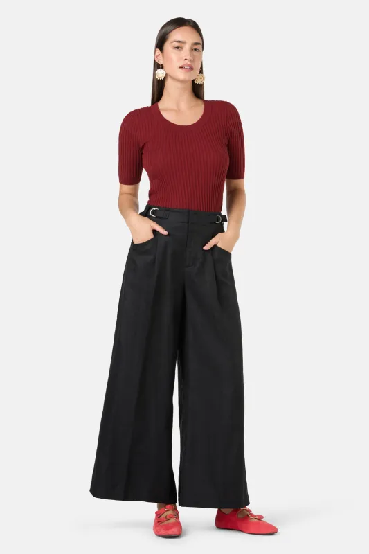 Liana Wide Leg Pant made by gorman