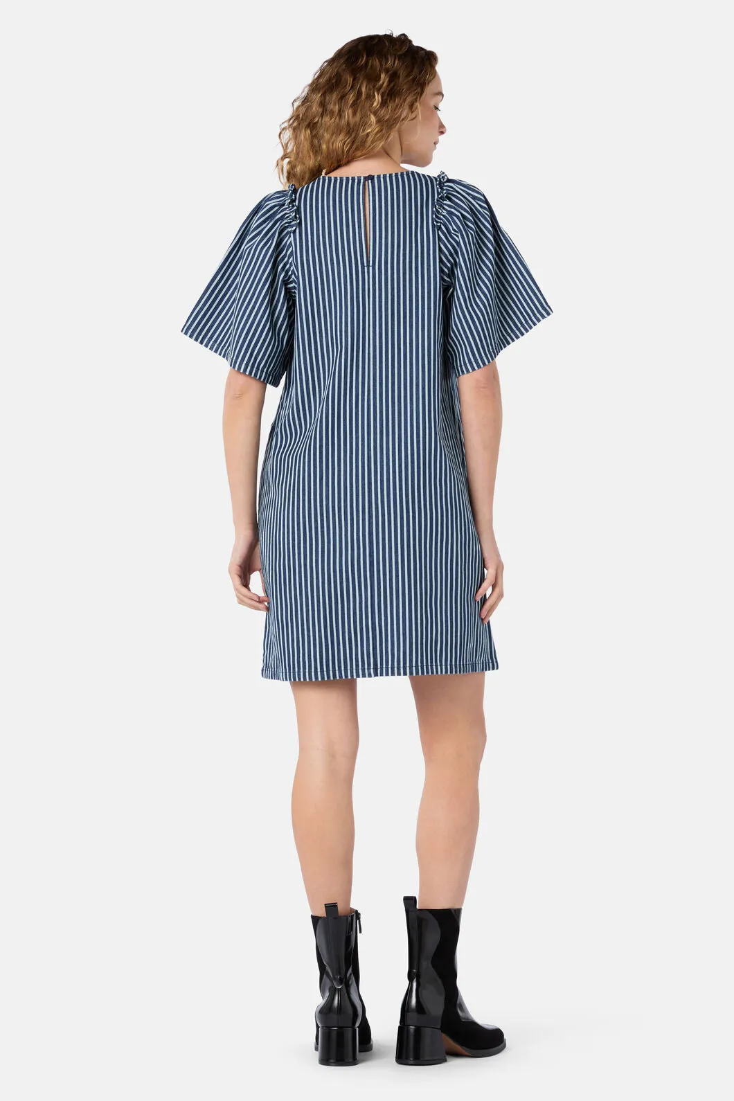 Stripe Life Denim Dress sold by gorman product image thumbnail 4