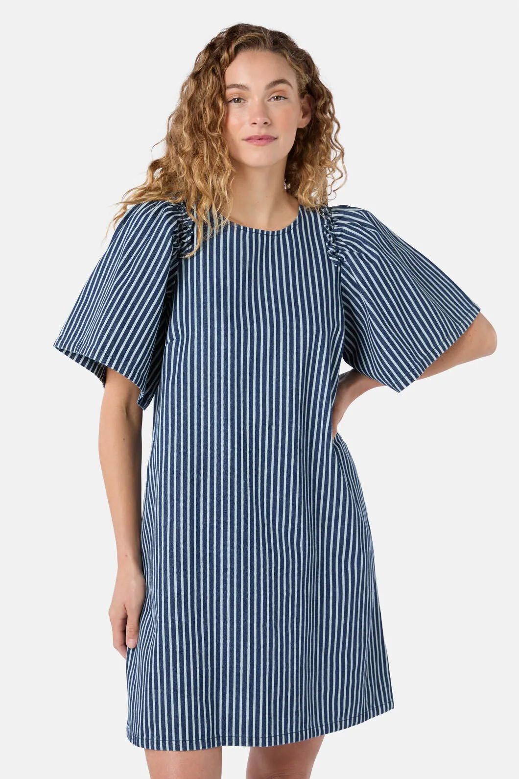 Stripe Life Denim Dress sold by gorman product image thumbnail 5