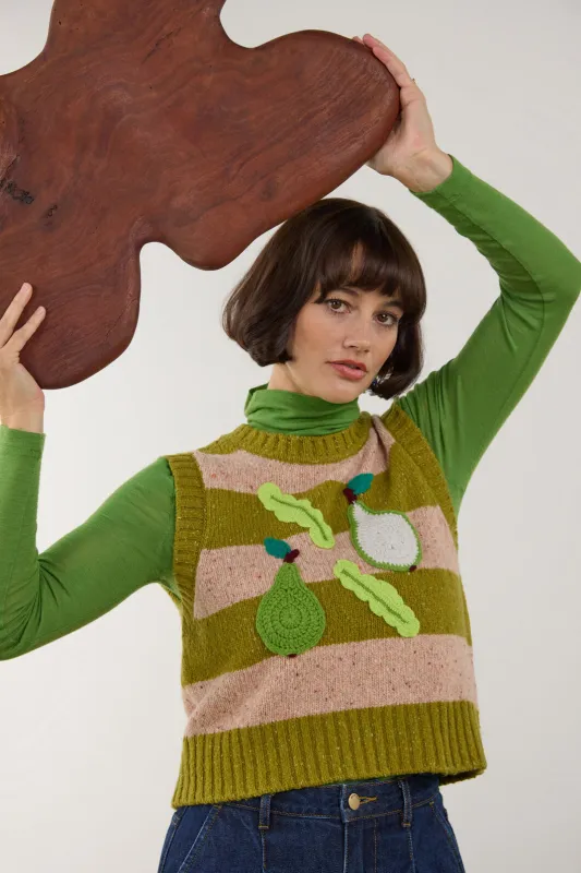 Beetlemania Wool Vest made by gorman