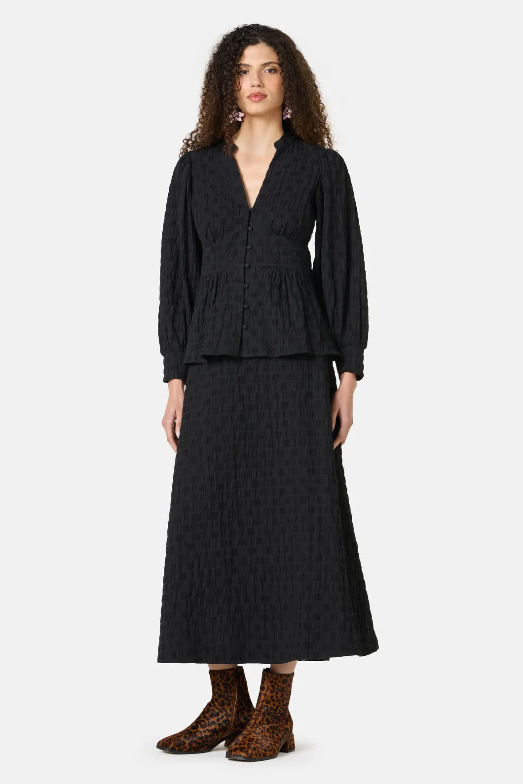 Clover Seersucker Blouse sold by gorman product image thumbnail 2
