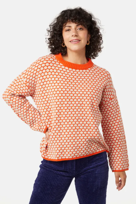 Spotty Knit Jumper sold by gorman