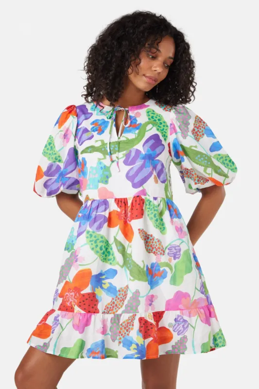 Trippy Flowers Dress sold by gorman
